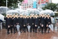 ゲリラプロモーションに渋谷騒然！アトミック美女軍団が渋谷に来襲『アトミック・ブロンド』