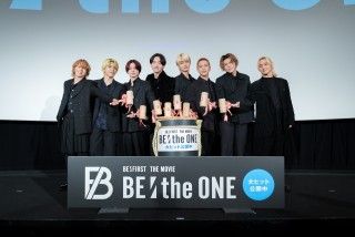 BE:FIRST&SKY-HI 初めての鏡開き!!満席の劇場に感極まる『BE:the ONE』大ヒット御礼イベント１