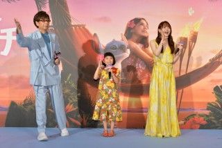 ハワイアンな映画館にスティッチも乱入!?『リロ&スティッチ』豪華日本版声優陣登壇、完成披露イベント3