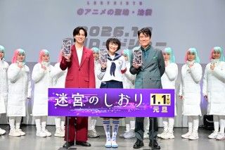 コスプレのSHIORI隊15名を引っ提げSUZUKA・原田泰造・寺西拓人が池袋でのゲリラチラシ撒き大盛況!『迷宮のしおり』イベントレポート3