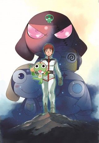 ケロロ小隊とガンダムが共闘!?『新劇場版☆ケロロ軍曹』×『機動戦士ガンダム』のコラボイラストと本編映像が解禁1