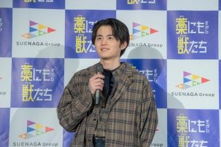 『藁にもすがる獣たち』鈴鹿央士「節目になった日」初の故郷・岡山での凱旋舞台挨拶2