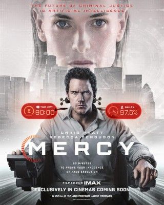 人類はAIに裁かれる。クリス・プラット主演の近未来スリラー「MERCY/マーシー AI裁判」