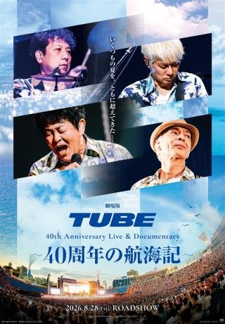 劇場版 TUBE 40th Anniversary Live & Documentary ~40周年の航海記~のイメージ画像1