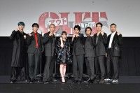  アクションシーンの撮影秘話暴露！『OUT』完成披露上映会 本当の最強は誰?尻相撲対決、勝負の行方は!?