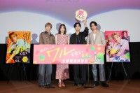 高橋恭平、高橋ひかる、岩瀬洋志が聖地大阪でたこ焼きづくり対決！関西魂炸裂のバトルの勝者は！？『山口くんはワルくない』映画公開記念イベント