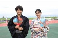 映画オリジナル花火を打ち上げ!長岡大花火大会に佐藤勝利と原菜乃華が登場『君と花火と約束と』サプライズ花火