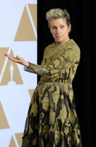 フランシス・マクドーマンド、オスカー像を盗まれる