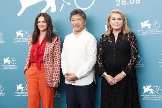 是枝裕和監督最新作『真実』第76回ヴェネチア国際映画祭日本人初のオープニングを飾る!カトリーヌ・ドヌーヴ、ジュリエット・ビノシュら登壇！１
