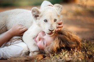 モフモフの赤ちゃんライオンに胸キュン間違いなしの特別映像公開『ミアとホワイトライオン　奇跡の1300日』３