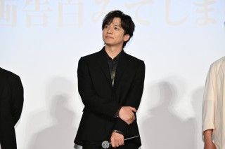 生田が主題歌『殺意vs殺意（共犯：生田斗真）』を歌っていることを”告白”『告白 コンフェッション』完成披露試写会２