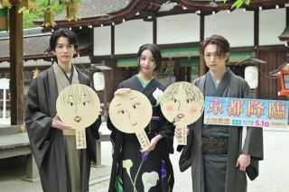振袖姿のKōki,が京都に降臨！『女神降臨』“美麗の神”を祀る＜河合神社＞で 公開直前大ヒット祈願１