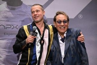 ブラッド・ピット来日！ブラピ公認声優・堀内賢雄とF1ファン・中尾明慶ゲストの舞台挨拶実施１