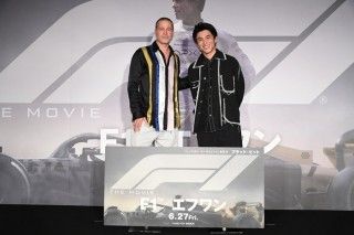 ブラッド・ピット来日！ブラピ公認声優・堀内賢雄とF1ファン・中尾明慶ゲストの舞台挨拶実施２