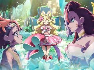 厳しい眼差しで見つめるテラと謎の女性の関係性とは…？『映画キミとアイドルプリキュア♪』新スチール2点解禁２