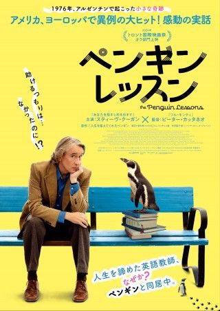 スティーヴ・クーガン主演映画『ペンギン・レッスン』12月5日(金)公開決定！予告、ポスター解禁