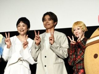 井ノ原快彦さんと本上まなみさんが語る本作の魅力とは？『映画 すみっコぐらし 空の王国とふたりのコ』おひろめ試写会１