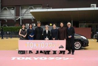 木村拓哉が倍賞千恵子をタクシーでエスコート!『TOKYOタクシー』タクシーセレモニー&完成披露試写会１