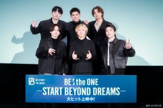 BE:FIRST全メンバーが登壇！公開記念舞台挨拶開催！映画『BE:the ONE -START BEYOND DREAMS-』１
