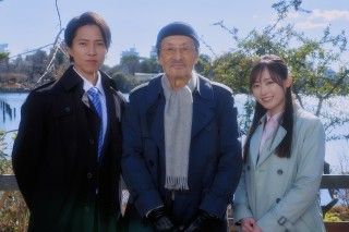 「智久のためなら」長年の約束が実現!!師・山﨑努とスクリーンで再共演『正直不動産』メイキング写真解禁２