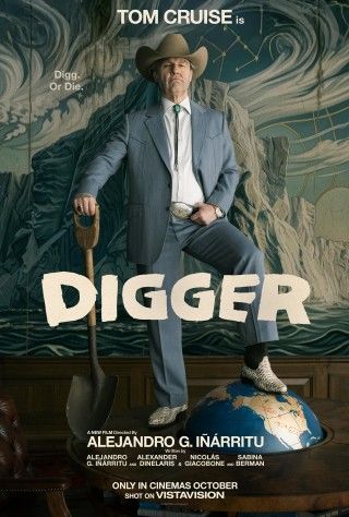 トム・クルーズの集大成にして新境地！『DIGGER／ディガー』10月9日(金)日本公開決定！新予告＆海外版本ポスター解禁