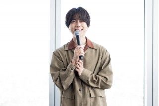 思わずネタバレ!?『5秒で完全犯罪を生成する方法』重岡大毅が「あべのハルカス」にて大ヒット祈願２
