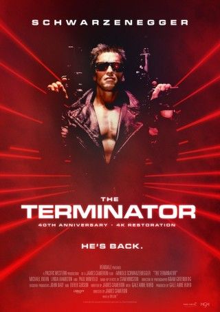 「ターミネーター」40周年記念で4Kレストア版公開。ジェームズ・キャメロンのコメント映像も併映１