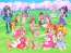『映画プリキュアドリームスターズ！』から新シリーズ「キラキラ☆プリキュアアラモード」のキャラクターも加わった花見スチールが初解禁